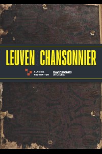 LLMF Vol.1 Leuven Chansonnier Facsimile + Studie